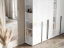Шкаф с терминалом Норд Белый глянец