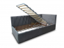 Кровать подростковая левая 800 Фрейм Страйп с подъемом барон 15