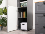Стеллаж 16.427 Остин Серый Графит