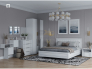 Полка универсальная 2-створки Вита белый лофт