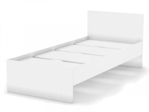 Кровать 900 Лофт белая