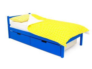 Кровать Svogen classic с ящиками синий