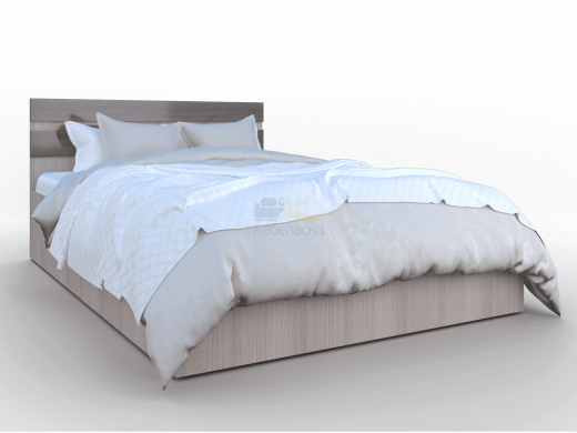 Кровать Трио 1400 ортопед с подъемом Серебряный орех