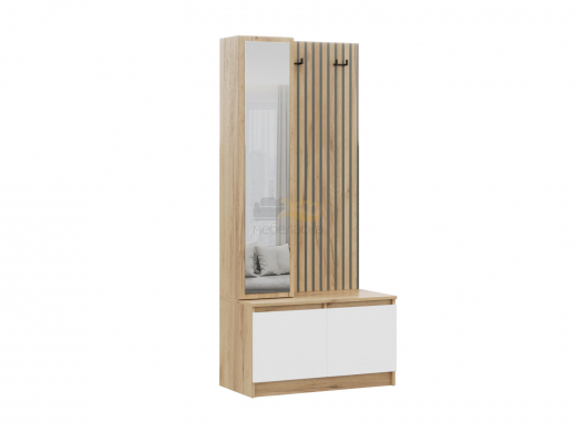 Прихожая ЛДСП Бостон Лайт Фасад Белый